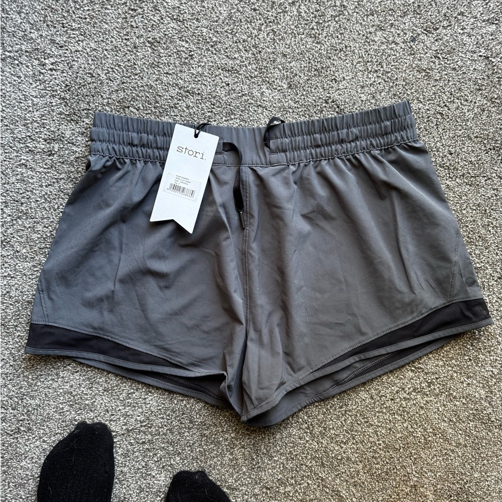 Stori Women's Gray Shorts